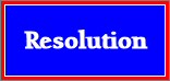 resolution