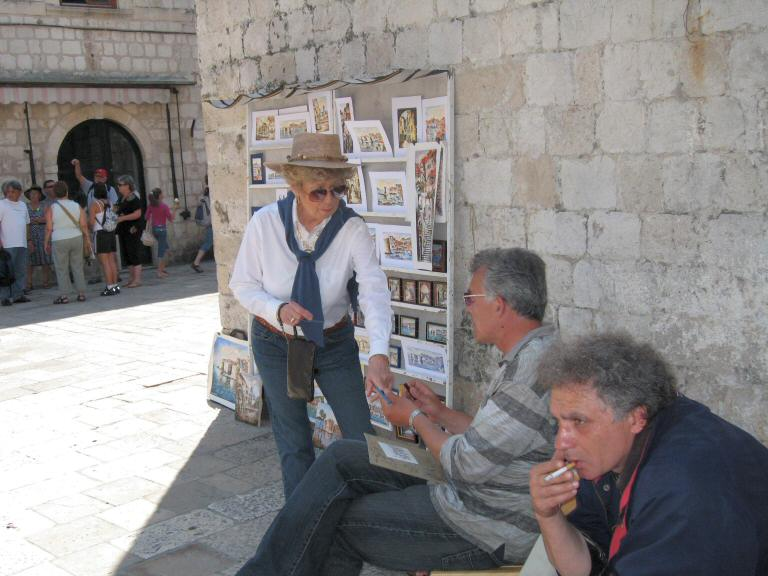 Artist Stand Dubrovnik