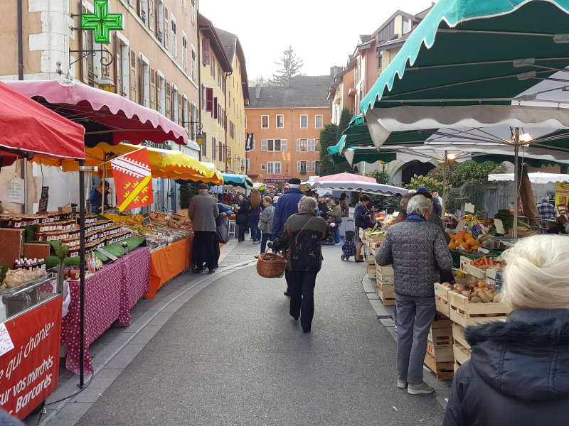 Street Market, Annecy